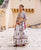Nayab Hand Block Printed and Embroidered Lehenga Set