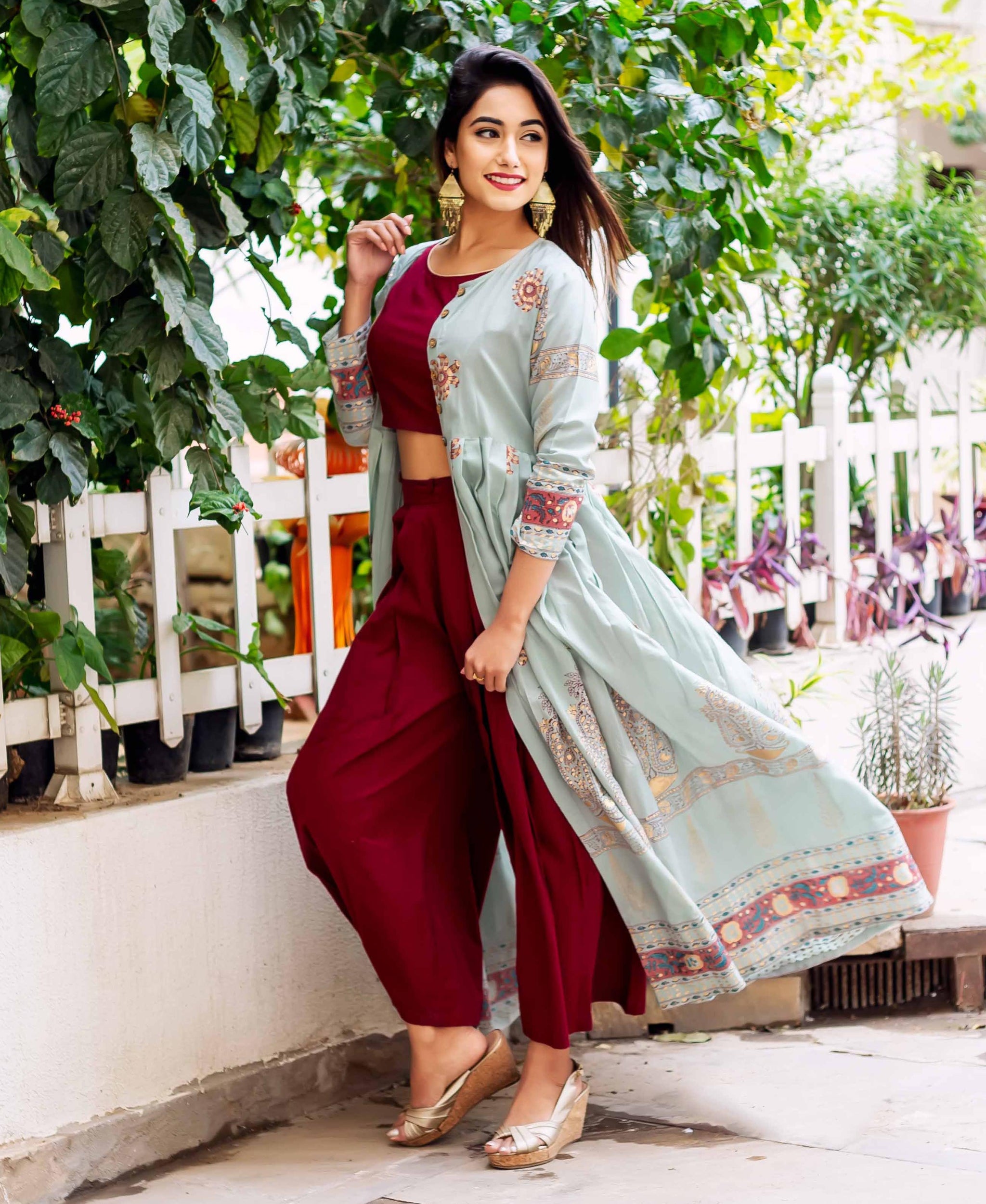 Designer indo western suits clearance