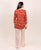 Rust and White Block Printed Top and Pajama