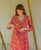 Pink Hand Block Printed Maternal and Nursing Kurta (1Pc.)