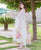 Inaya Pink A-line Kota Doriya Kurta