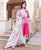 Ombre Pink and White Kurta