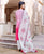 Ombre Pink and White Kurta