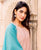 Nirvi Peach Polka Printed and Embroidered Kurta