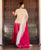 Salmon Burgundy Ombre Gotta Embroidered Anarkali Kurta