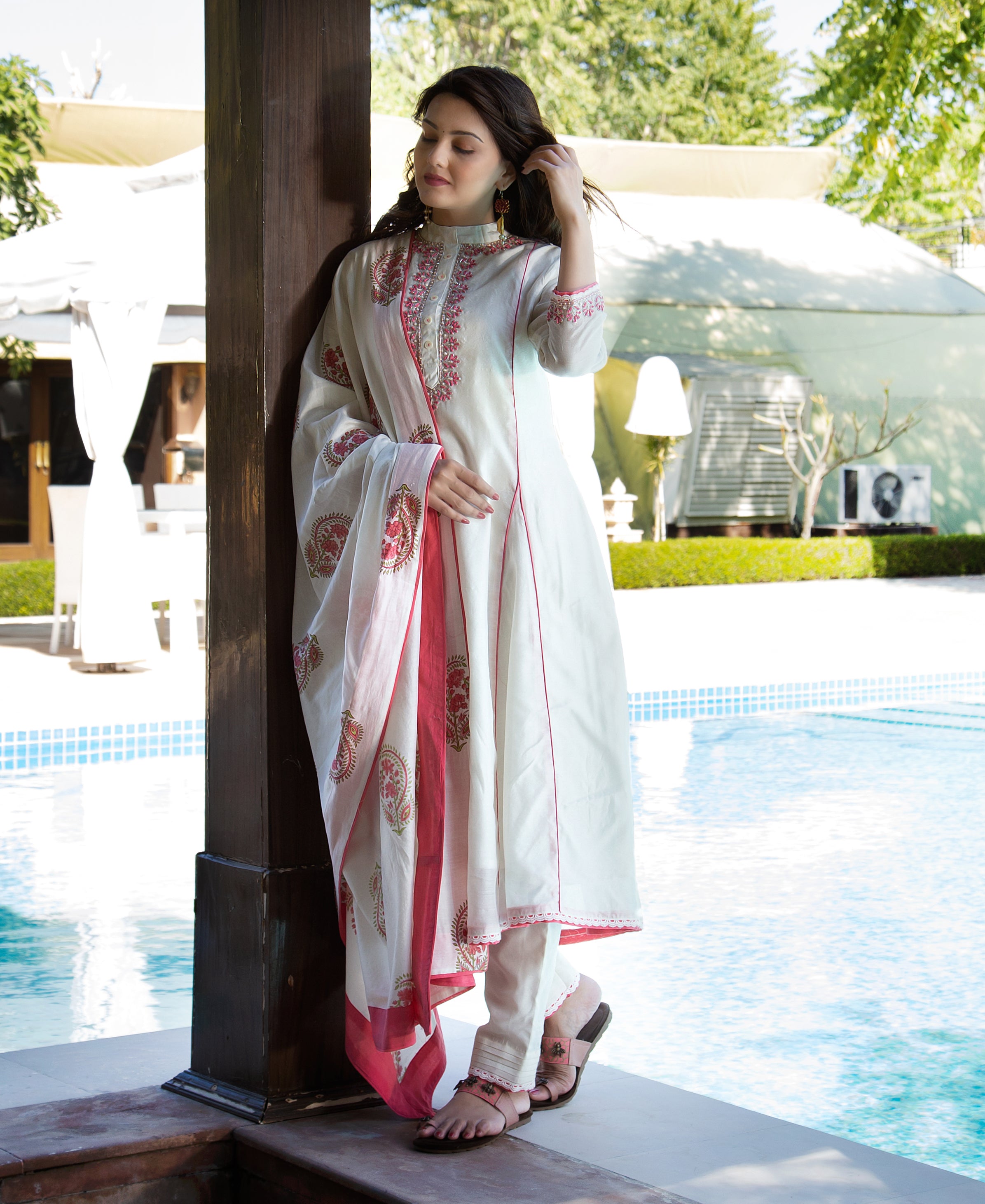 Isha Hand Embroidered ALine Kurta MISSPRINT