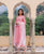 Satya Peach Hand Block Printed Kurta