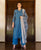 Prussian Blue Embroidered Kurta