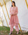 Pari Dusty Pink Embroidered Straight Kurta