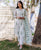 Urmi Hand Block Printed Embroidered Straight Kurta