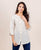Antique White Linen Top