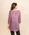 Purple and Blue Geometric Top