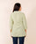 Lime Button Down Linen Top