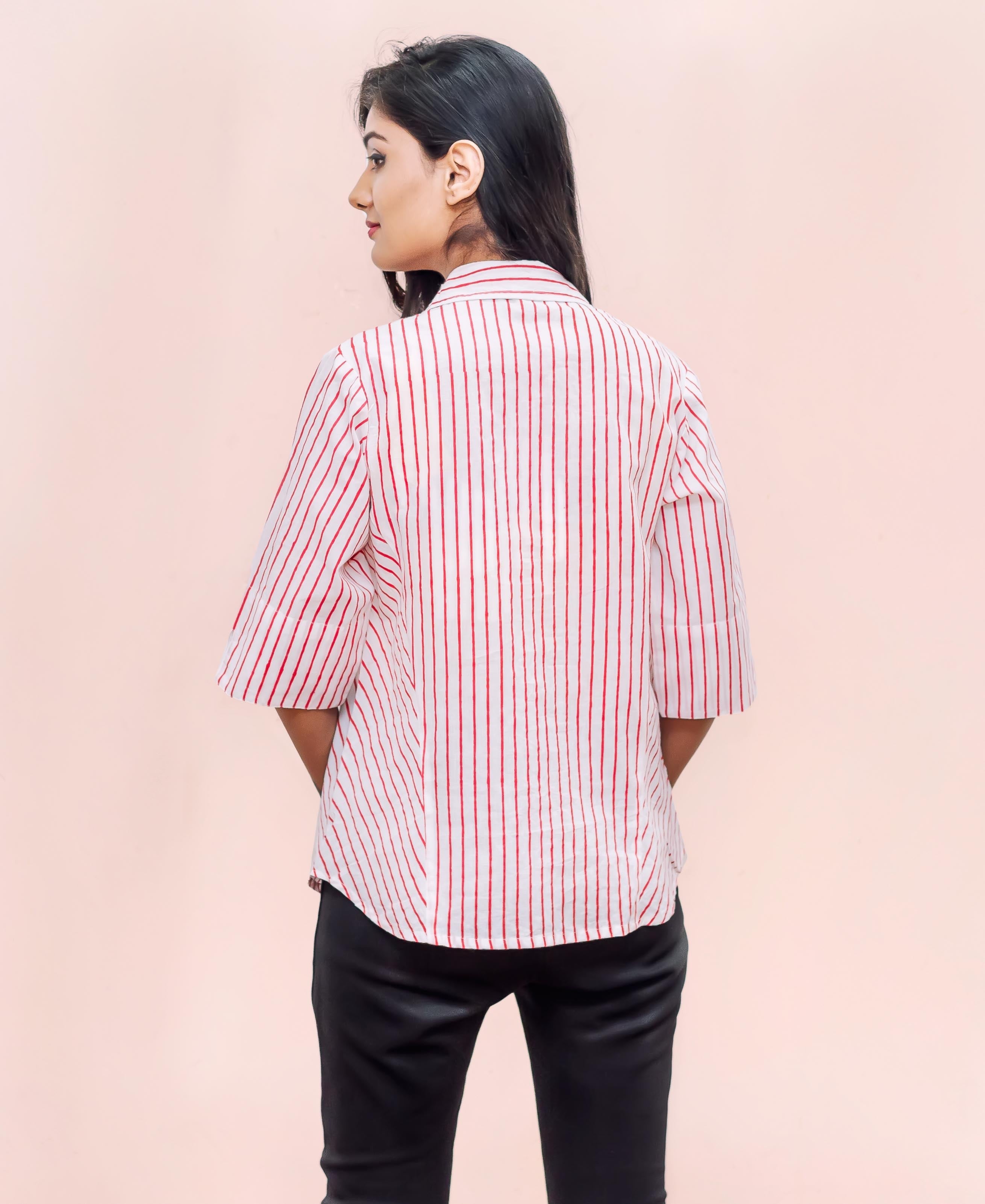 block printed tops for women online shopping india